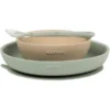 Nattou Eetset 3 Stuks Sand /Groen