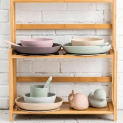 Nattou Eetset 3 Stuks Sand /Groen 9 Nattou Eetset 3 Stuks Sand /Groen -Lief En Klein nattou eetset 3 stuks sand groen a345932 4