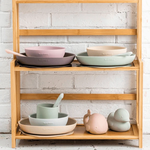 Nattou Eetset 3 Stuks Sand /Groen 5 Nattou Eetset 3 Stuks Sand /Groen - Afbeelding 5