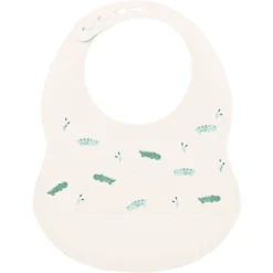 Nattou Silicone Slabbetje Bedrukt Beige -Lief En Klein nattou silicone slabbetje bedrukt beige a391027 2