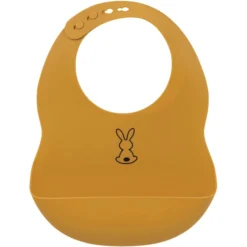 Nattou Silicone Slabbetje Oker