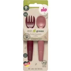 Nip Eetbestek Eet Green , Rood -Lief En Klein nip eetbestek eet green rood a373756 2