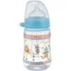 Nip Girl Wide-hals Fles PP 260 Ml Siliconen Speenmelk Maat 0+ Circus Jongen