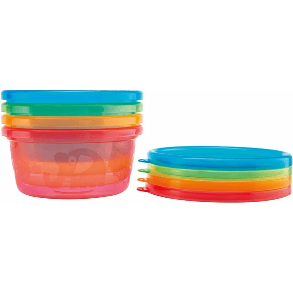 Nuby Nûby Pick Nick Set Van 4 Babyschaaltjes 240 Ml Incl. 2 Sensorlepels In Kleur 5 Nuby Nûby Pick Nick Set Van 4 Babyschaaltjes 240 Ml Incl. 2 Sensorlepels In Kleur - Afbeelding 5