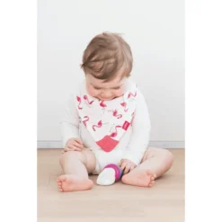 Nuby Nûby Vruchtenspeen Met Beschermkapje In Roze -Lief En Klein nuby vruchtenspeen met beschermkapje in roze a309252 4