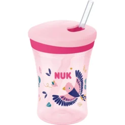 NUK Action Cup, Color Change , Roze -Lief En Klein nuk action cup color change roze a311373 4