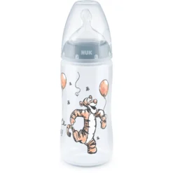 NUK Babyfles First Choice + Disney Winnie The Pooh 300 Ml, In Blauw