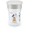 NUK Drinkbeker Magic Beker Mickey Mouse Met 360° Drinkrand Vanaf 8 Maanden, 230 Ml Grijs