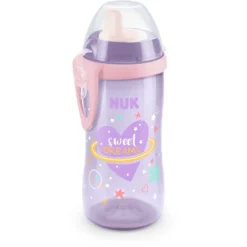 NUK Drinkfles Kiddy Beker Night 300 Ml, Paars