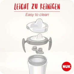 NUK Drinkset Alles-in-1 Turkoois/geel -Lief En Klein nuk drinkset alles in 1 turkoois geel a331355 2