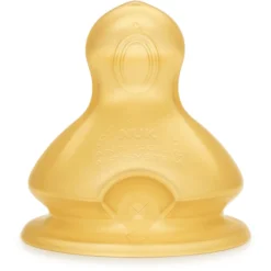 NUK Flesspeen Latex Gr. 1 M, First Choice, 0-6 Maanden, 2 Stuks