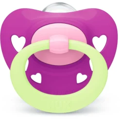 NUK Fopspeen Sig Nature Night , Meisje Gr.3, 4 Stuks -Lief En Klein nuk fopspeen sig nature night meisje gr 3 4 stuks a306808 3