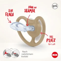 NUK Fopspeen Space Disney "Mickey" 6-18 Maanden, 4 St. In Grijs/wit -Lief En Klein nuk fopspeen space disney mickey 6 18 maanden 4 st in grijs wit a329563 4