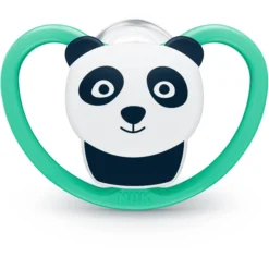NUK Fopspeen Space Maat 3 Siliconen Uil/panda 4 Stuks -Lief En Klein nuk fopspeen space maat 3 siliconen uil panda 4 stuks a305718 4