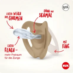 NUK Fopspeen Ster, Maat 3 In Turkoois/blauw -Lief En Klein nuk fopspeen ster maat 3 in turkoois blauw a349871 3