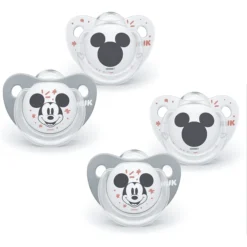 NUK Fopspeen Trendline Disney "Mickey" 6-16 Maanden, 4 Stuks