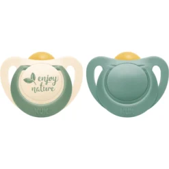 NUK Fopspeen Voor Nature 18-36 Maanden, Groen In Een Dubbelpak