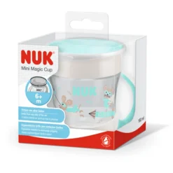 NUK Mini Sippybeker Magic Beker Vanaf 6 Maanden, Mint -Lief En Klein nuk mini sippybeker magic beker vanaf 6 maanden mint a331210 2