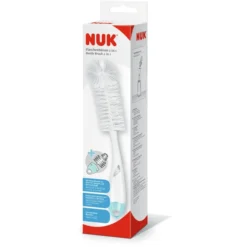 NUK NUK Flessenborstel 2in1 -Lief En Klein nuk nuk flessenborstel 2in1 a382416 3