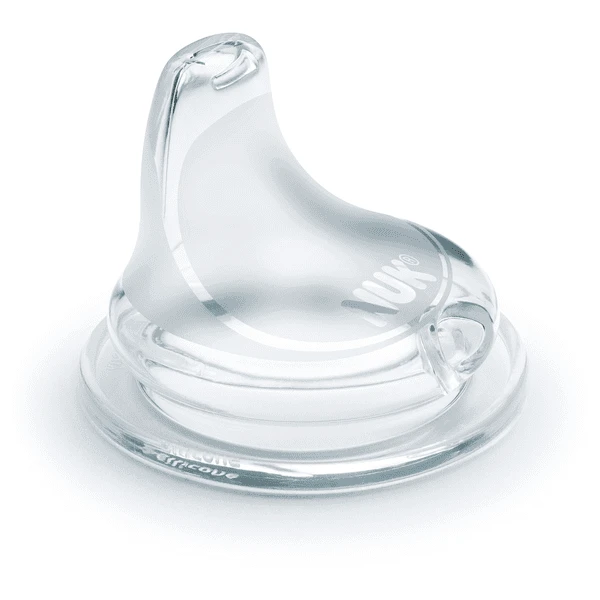 NUK Soft-Drinktuit Van Silicoon 6-18 Maanden 2 Stuks 1 NUK Soft-Drinktuit Van Silicoon 6-18 Maanden 2 Stuks