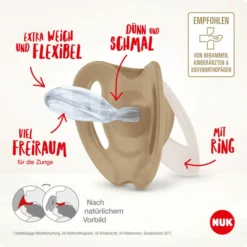 NUK Soother Star Day & Night , Maat 1 In Roze/lichtblauw -Lief En Klein nuk soother star day amp night maat 1 in roze lichtblauw a349873 4