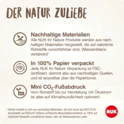 NUK Speen Voor Nature Silicone, Maat -Lief En Klein nuk speen voor nature silicone maat a402189 3