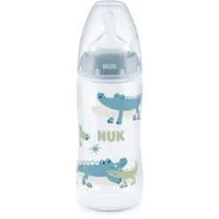 NUK Starter Set First Choice ⁺ Temperatuur Control , Vanaf De Geboorte Blauw/beige -Lief En Klein nuk starter set first choice temperatuur control vanaf de geboorte blauw beige a329401 3