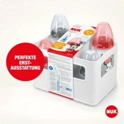 NUK Startset First Choice⁺ Disney Mickey & MInni Mouse Met Temperatuur Control , Vanaf De Geboorte -Lief En Klein nuk startset first choice disney mickey minni mouse met temperatuur control vanaf de geboorte a329392 1