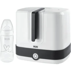 NUK Stoomsterilisatorset Vario Express Incl. First Choice + Gratis Flesje