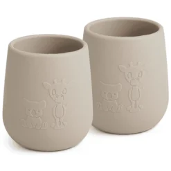 Nuuroo Drinkbeker Abel 145ml 2 Stuks, Cobble Stone -Lief En Klein nuuroo drinkbeker abel 145ml 2 stuks cobble stone a362878 2