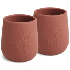 Nuuroo Drinkbeker Abel 145ml 2 Stuks, Mahonie -Lief En Klein nuuroo drinkbeker abel 145ml 2 stuks mahonie a362885 2