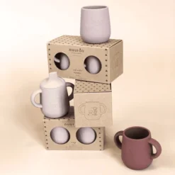 Nuuroo Drinkbeker Abel 145ml 2 Stuks, Woodrose -Lief En Klein nuuroo drinkbeker abel 145ml 2 stuks woodrose a362888 3