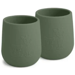 Nuuroo Drinkbeker Abel Dusty Green 145ml Set Van 2 -Lief En Klein nuuroo drinkbeker abel dusty green 145ml set van 2 a405322 2