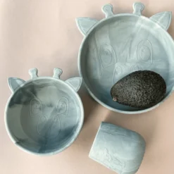 Nuuroo Judi Giraffe 3-delige Servies Set, Green Mix -Lief En Klein nuuroo judi giraffe 3 delige servies set green mix a363844 4