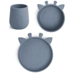 Nuuroo Judi Giraffe Servies Set Van 3, Bering Zee