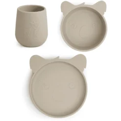 Nuuroo Judi Koala Servies Set Van 3, Cobble Stone