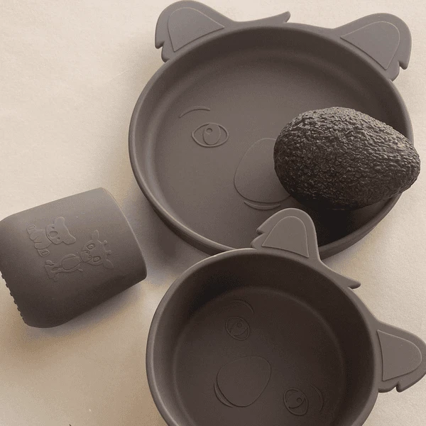 Nuuroo Judi Koala Servies Set Van 3, Eikel 2 Nuuroo Judi Koala Servies Set Van 3, Eikel - Afbeelding 2