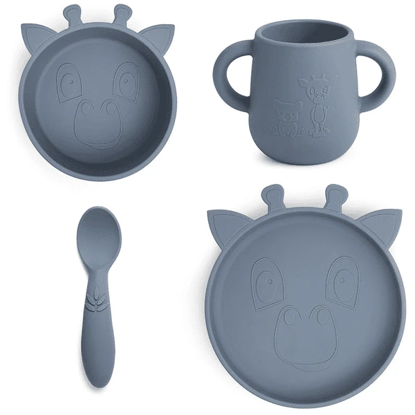 Nuuroo Lykke Giraffe 4-delige Serviesset, Bering Zee 1 Nuuroo Lykke Giraffe 4-delige Serviesset, Bering Zee