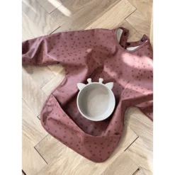 Nuuroo Mouw Slabbetje Luna Mahonie Blad -Lief En Klein nuuroo mouw slabbetje luna mahonie blad a366909 4