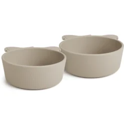 Nuuroo Siliconen Alex Koala Kom 2 Stuks, Cobble Stone -Lief En Klein nuuroo siliconen alex koala kom 2 stuks cobble stone a363225 3