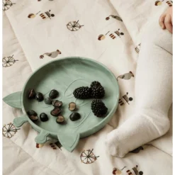 Nuuroo Siliconen Bord Akila Giraffe 2 Stuks, Green Mix -Lief En Klein nuuroo siliconen bord akila giraffe 2 stuks green mix a363182 4