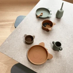 Nuuroo Siliconen Bord Akila Koala Dusty Green Set Van -Lief En Klein nuuroo siliconen bord akila koala dusty green set van a405347 4