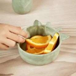 Nuuroo Siliconen Kom Alex Giraffe 2 Stuks, Light Green Mix -Lief En Klein nuuroo siliconen kom alex giraffe 2 stuks light green mix a363192 1