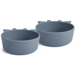 Nuuroo Siliconen Kommetje Alex Giraffe 2 Stuks, Bering Zee -Lief En Klein nuuroo siliconen kommetje alex giraffe 2 stuks bering zee a363195 2