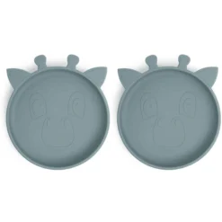 Nuuroo Siliconen Plaat Akila Giraffe 2 Stuks, Lood -Lief En Klein nuuroo siliconen plaat akila giraffe 2 stuks lood a363188 2