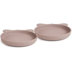 Nuuroo Siliconen Plaat Akila Koala 2 Stuks, Woodrose -Lief En Klein nuuroo siliconen plaat akila koala 2 stuks woodrose a363179 2