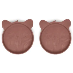 Nuuroo Siliconenbord Akila Koala 2 Stuks, Rood Mix