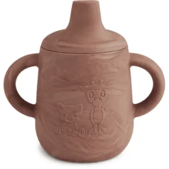 Nuuroo Sippy Beker Aiko 140ml, Rood Mix