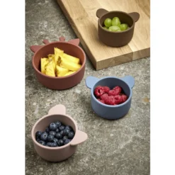 Nuuroo Snack Bowls Pink Koala 2-delig, Woodrose -Lief En Klein nuuroo snack bowls pink koala 2 delig woodrose a364220 2