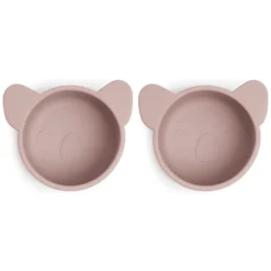 Nuuroo Snack Bowls Pink Koala 2-delig, Woodrose -Lief En Klein nuuroo snack bowls pink koala 2 delig woodrose a364220 3